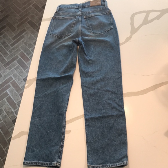 Madewell The Perfect Vintage Straight Jean, Size 23 - Picture 7 of 8